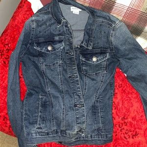JUICY COUTURE JEAN JACKET SMALL